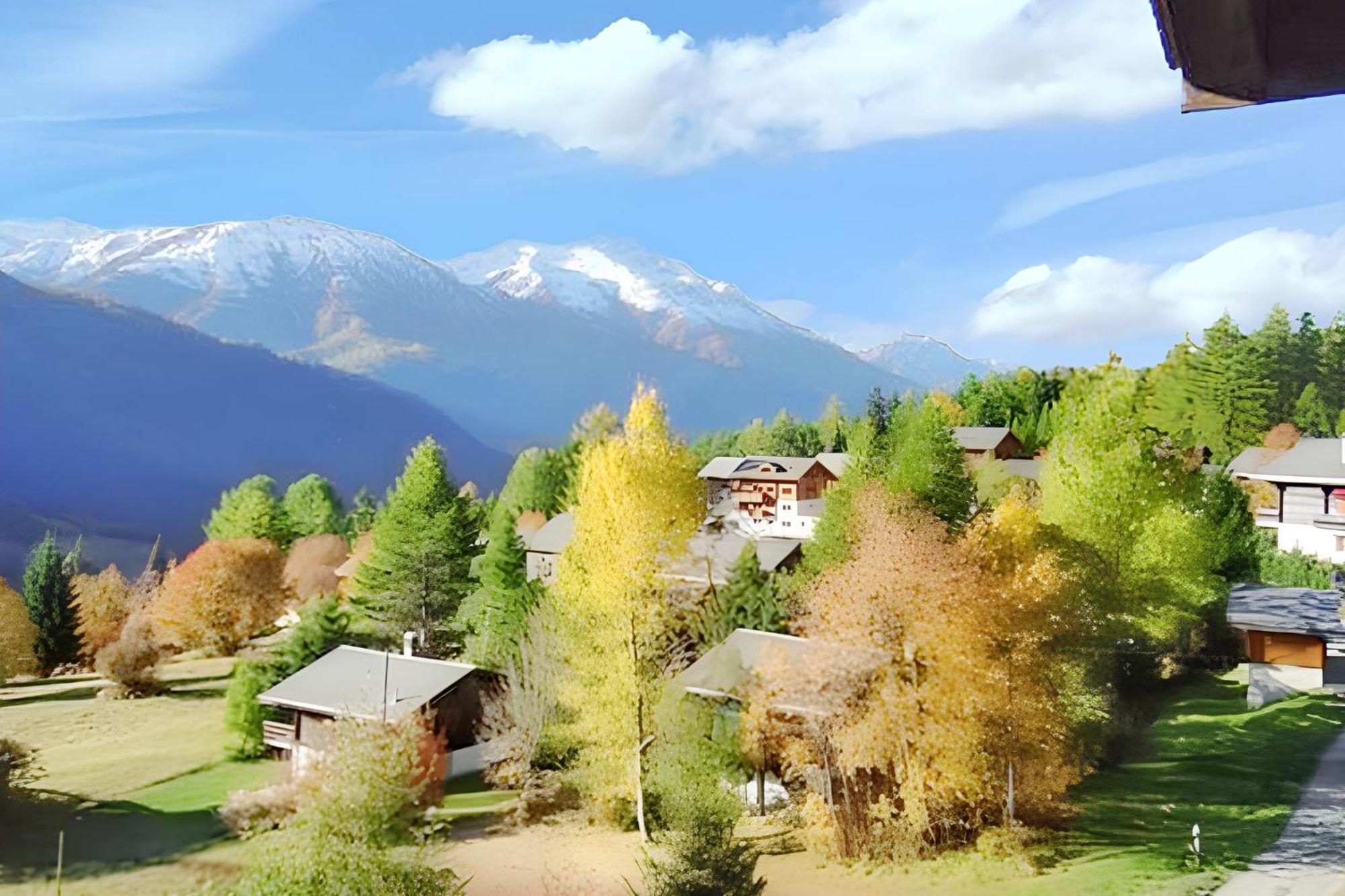 Modern Apartment With Mountain View Bellwald 80 M² Balcony Екстериор снимка
